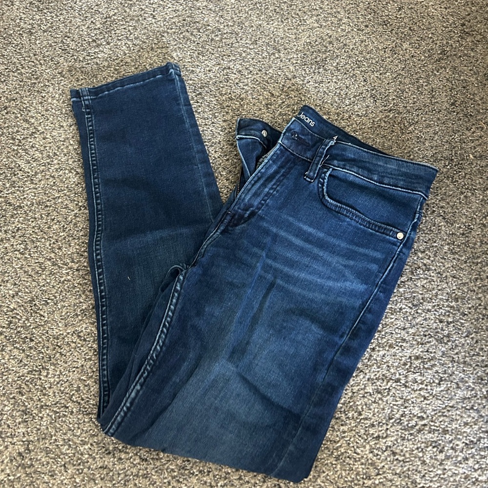 Calvin Kline stretch slim boyfriend jeans size: 4